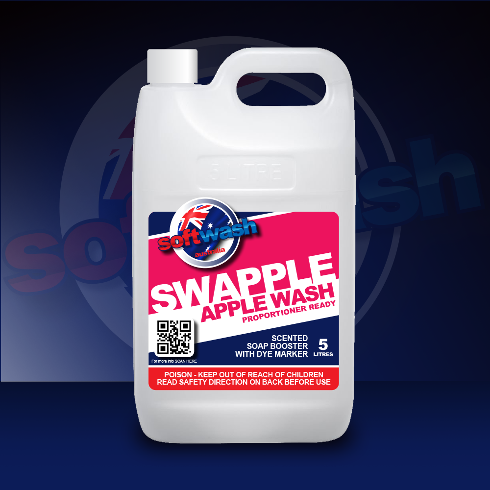 SWAPPLE - Scented Surfactant with Die marker - Full 5 Litre (25%increase for the same value)