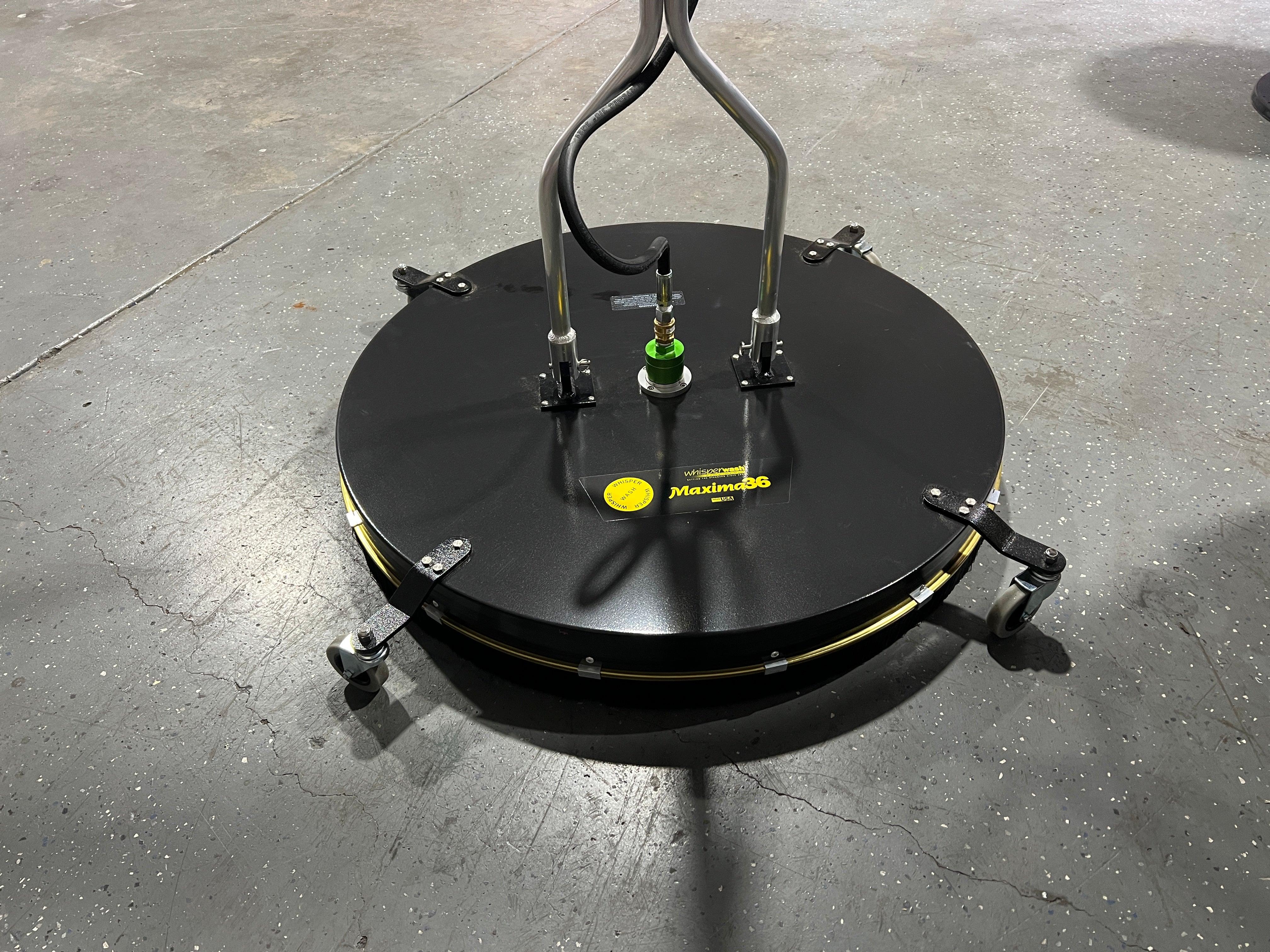 The Big Daddy of Surface Cleaners. Built with tough, from all Aluminium deck, arms and bar thse units simply run as smooth as silk