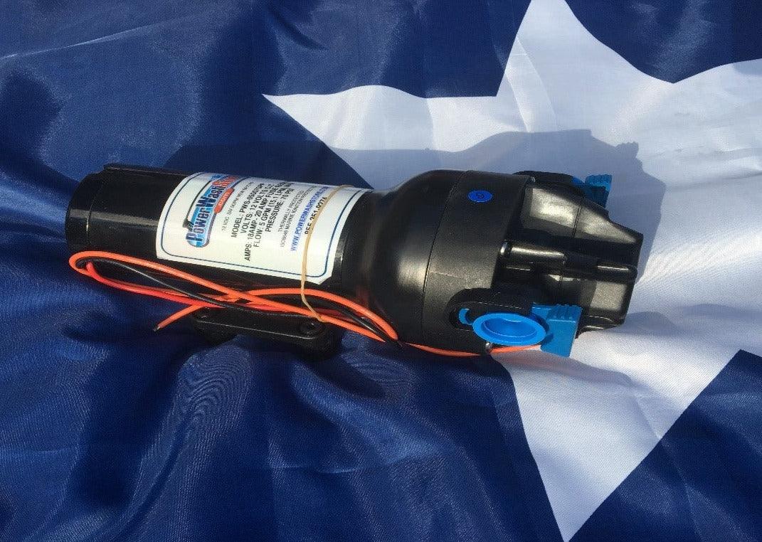 12 Volt PWS VersaJet Pump 18 LPM / 70 PSI (5 US GPM)